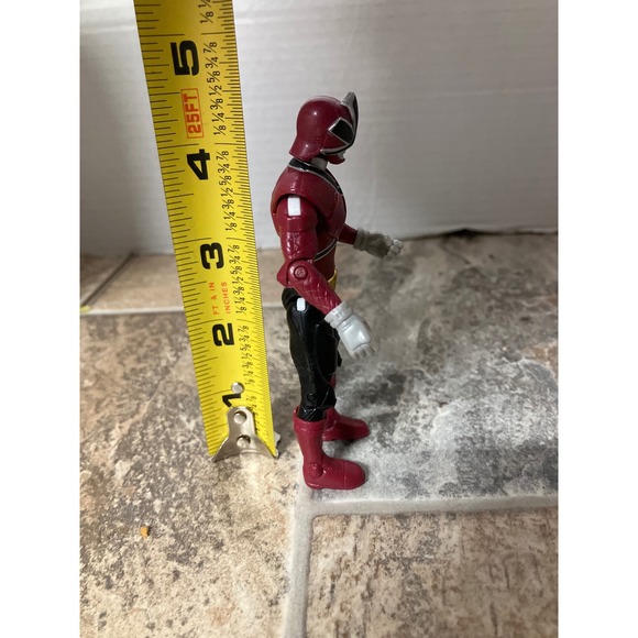 Power Rangers Samurai Red Ranger Action Figure Toy - Picture 5 of 7